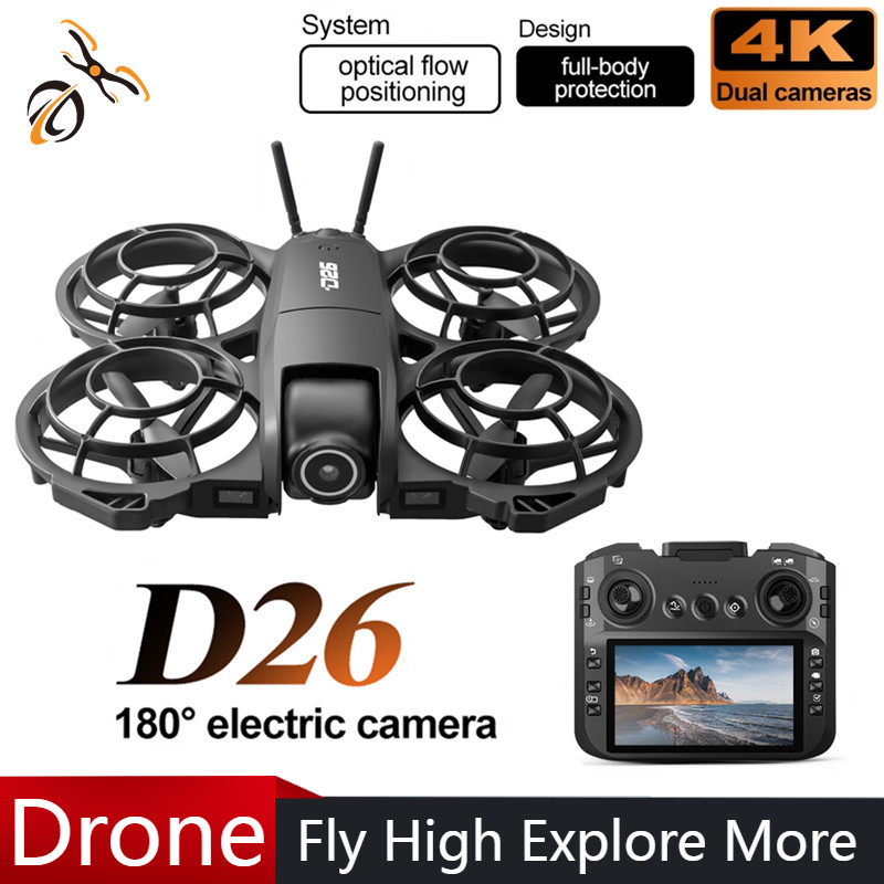 D26 드론 4K 항공 HD 180 °   카메라 드론 - Drone Gimbal 2 Axis 리뷰 및 가격