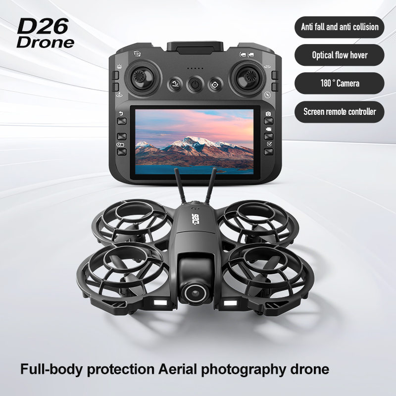 D26 드론 4K 항공 HD 180 °   카메라 드론 - Drone Gimbal 2 Axis 리뷰 및 가격
