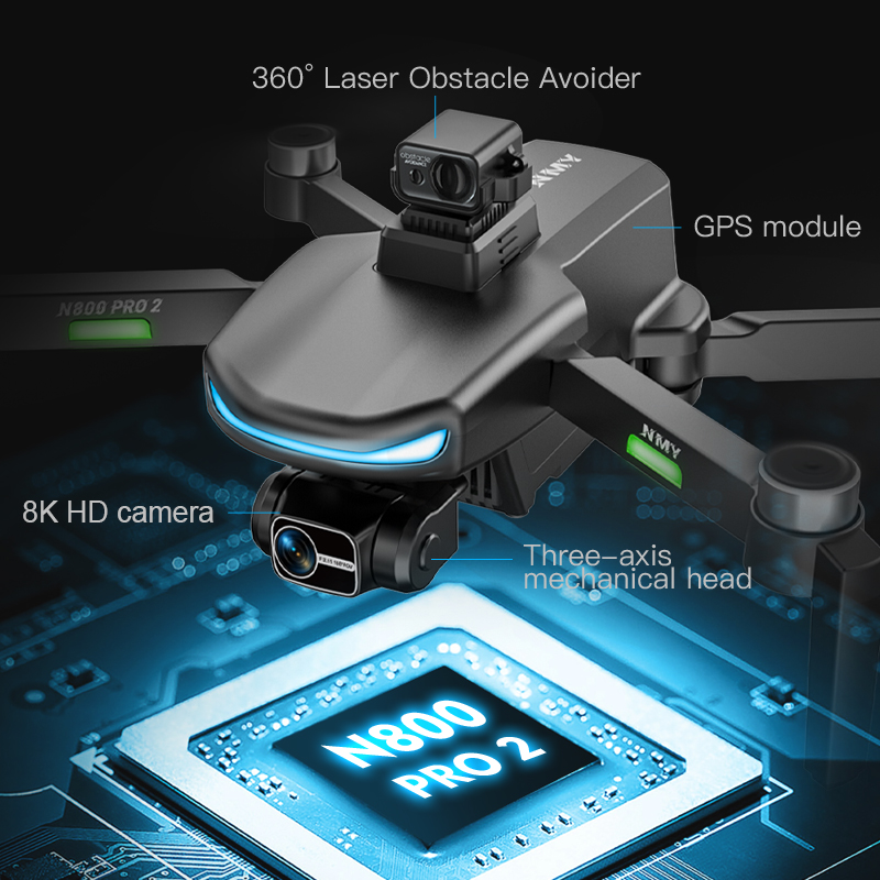 N800 PRO 2 GPS 드론 전문가용 4K 3축 P - Drone Gimbal 2 Axis 리뷰 및 가격
