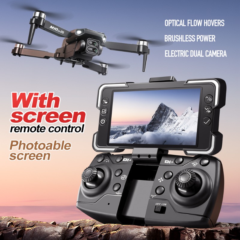 M10 카메라 드론 리모컨(스크린 포함) 듀얼 카메라  - Drone Gimbal 2 Axis 리뷰 및 가격